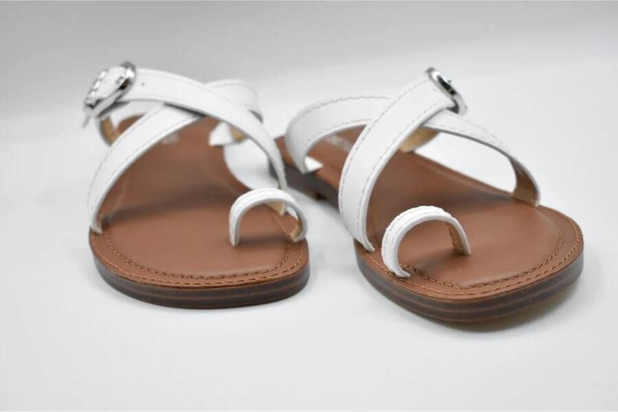 Michael Kors Flip Flops White Dames