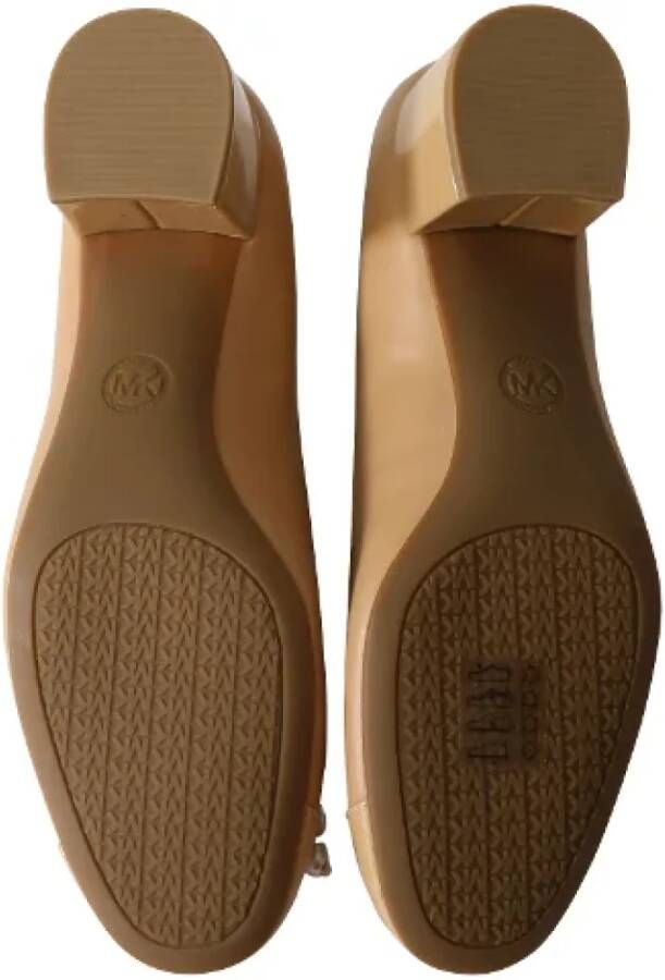Michael Kors Pre-owned Leather heels Brown Dames