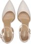 Michael Kors Leren pumps met enkelbandje en hak Beige Dames - Thumbnail 5