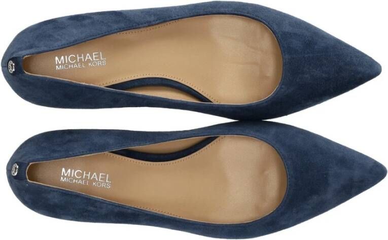 Michael Kors Marineblauwe Alina Flex Kitten Pump