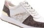 Michael Kors Allie Sneaker Stijlvolle Sneakers Beige Dames - Thumbnail 13