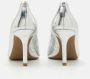 Michael Kors Metallic Crackle Leder Alina Flex Pumps Gray Dames - Thumbnail 3