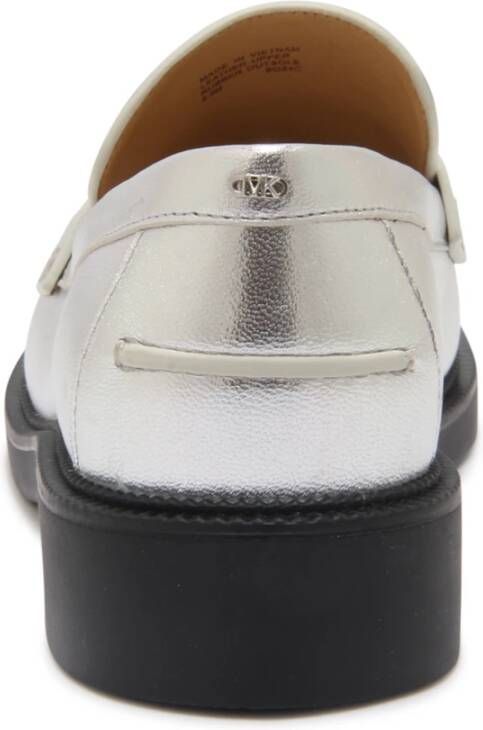 Michael Kors Metallic Leren Loafers