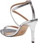 Michael Kors Metallic Leren Sandaal in Zilver - Thumbnail 2