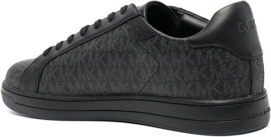 Michael Kors Monogram Print Zwarte Sneakers Black Heren