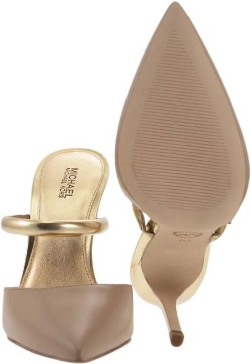 Michael Kors Muilezels met hakken Beige Dames