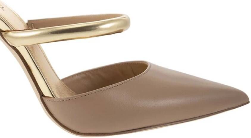 Michael Kors Muilezels met hakken Beige Dames
