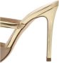Michael Kors Jessa Leren Pump met Gouden Detail Bruin Dames - Thumbnail 9