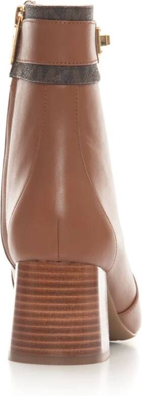 Michael Kors Padma Leather boots Bruin Dames