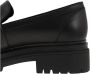Michael Kors Zwarte leren loafers met metalen details Black Dames - Thumbnail 9