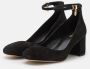 Michael Kors Perla Pump Zwart Suède Ronde Neus Gesp Sluiting Black Dames - Thumbnail 10