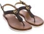 Michael Kors Platte sandalen Brown Dames - Thumbnail 3