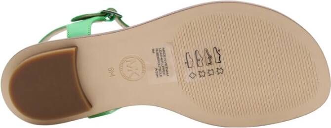 Michael Kors Platte sandalen Groen Dames