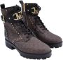 Michael Kors Pre-owned Canvas boots Brown Dames - Thumbnail 2