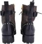 Michael Kors Pre-owned Canvas boots Brown Dames - Thumbnail 4
