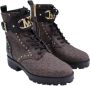 Michael Kors Pre-owned Coated canvas boots Brown Dames - Thumbnail 2