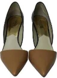 Michael Kors Pre-owned Leather heels Brown Dames