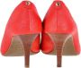 Michael Kors Pre-owned Leather heels Red Dames - Thumbnail 4