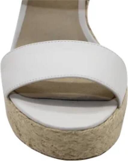 Michael Kors Pre-owned Leather sandals White Dames