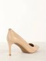 Michael Kors Alina Leren Décolleté in Blush Kleur Beige Dames - Thumbnail 15