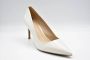 Michael Kors Alina Flex Lederen Pump Beige Dames - Thumbnail 2
