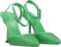 Michael Kors Imani Satin Slingbacks met Rhinestones Green Dames - Thumbnail 2