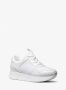 Michael Kors Raina Canvas Platform Sneaker White Dames - Thumbnail 2