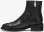 Michael Kors Zwarte Leren Regan Enkellaars met Ritssluiting Black Dames - Thumbnail 9