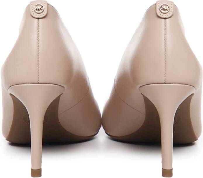 Michael Kors Roze Lamsskin Puntige Neus Pomp Pink Dames