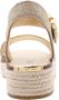 Michael Kors Stijlvolle Platte Sandalen voor Vrouwen Yellow Dames - Thumbnail 11