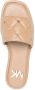 Michael Kors Teenslippers Sliders Beige Dames - Thumbnail 3