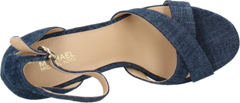 Michael Kors High Heel Sandalen Blue Dames