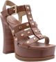 Michael Kors Sandalen met hoge hakken Bruin Dames - Thumbnail 3