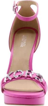 Michael Kors Sandalen met hoge hakken Paars Dames