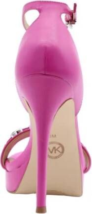 Michael Kors Sandalen met hoge hakken Paars Dames