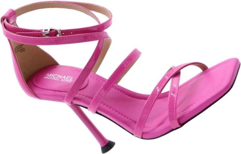 Michael Kors Sandalen met hoge hakken Paars Dames