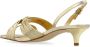 Michael Kors Sandalettes met hak Alessia Yellow Dames - Thumbnail 6