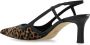 Michael Kors Hoge hakken Alora Mid Sling in luipaardprint - Thumbnail 5