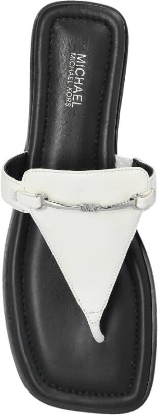 Michael Kors Slides Lena White Dames