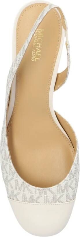 Michael Kors Slingback pumps Beige Dames