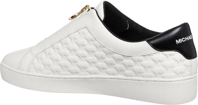 Michael Kors Keaton Sneaker met Rits White Dames