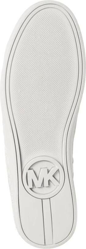 Michael Kors Keaton Sneaker met Rits White Dames