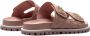 Michael Kors Stark Slide Puffy Logo Sandalen - Thumbnail 4
