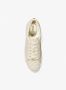 Michael Kors Witte Lage Sneakers Keaton Lace Up - Thumbnail 6