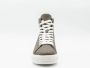 Michael Kors Grove Leren High Top Sneaker Brown Dames - Thumbnail 3