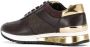 Michael Kors Allie Wrap Trainer leren sneakers bruin - Thumbnail 12