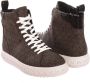 Michael Kors Hoge Sneakers met Merkprint Brown Dames - Thumbnail 7