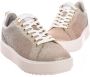 Michael Kors Glitter Sneakers Ronde Neus Veters Rubberen Zool Gray Dames - Thumbnail 3
