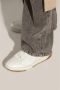 Michael Kors Rebel Lederen Sneaker White Dames - Thumbnail 2