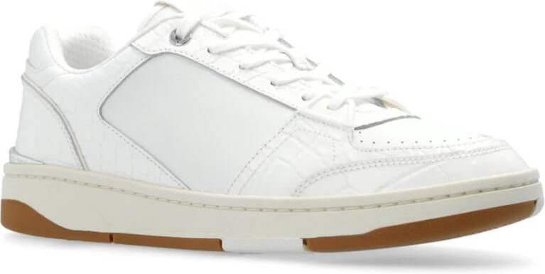 Michael Kors Rebel Lederen Sneaker White Dames